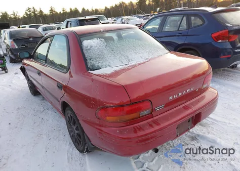 2000 Subaru Impreza L from USA, damaged, VIN JF1GC4356YH501787